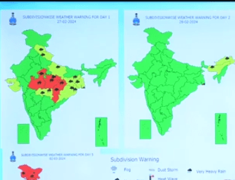 मंडला जिले में तेज हवाओं ,गर्जना के साथ बारिश