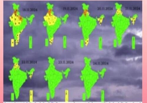 मंडला में बढ़ी ठंड रात के तापमान में जबरदस्त गिरावट